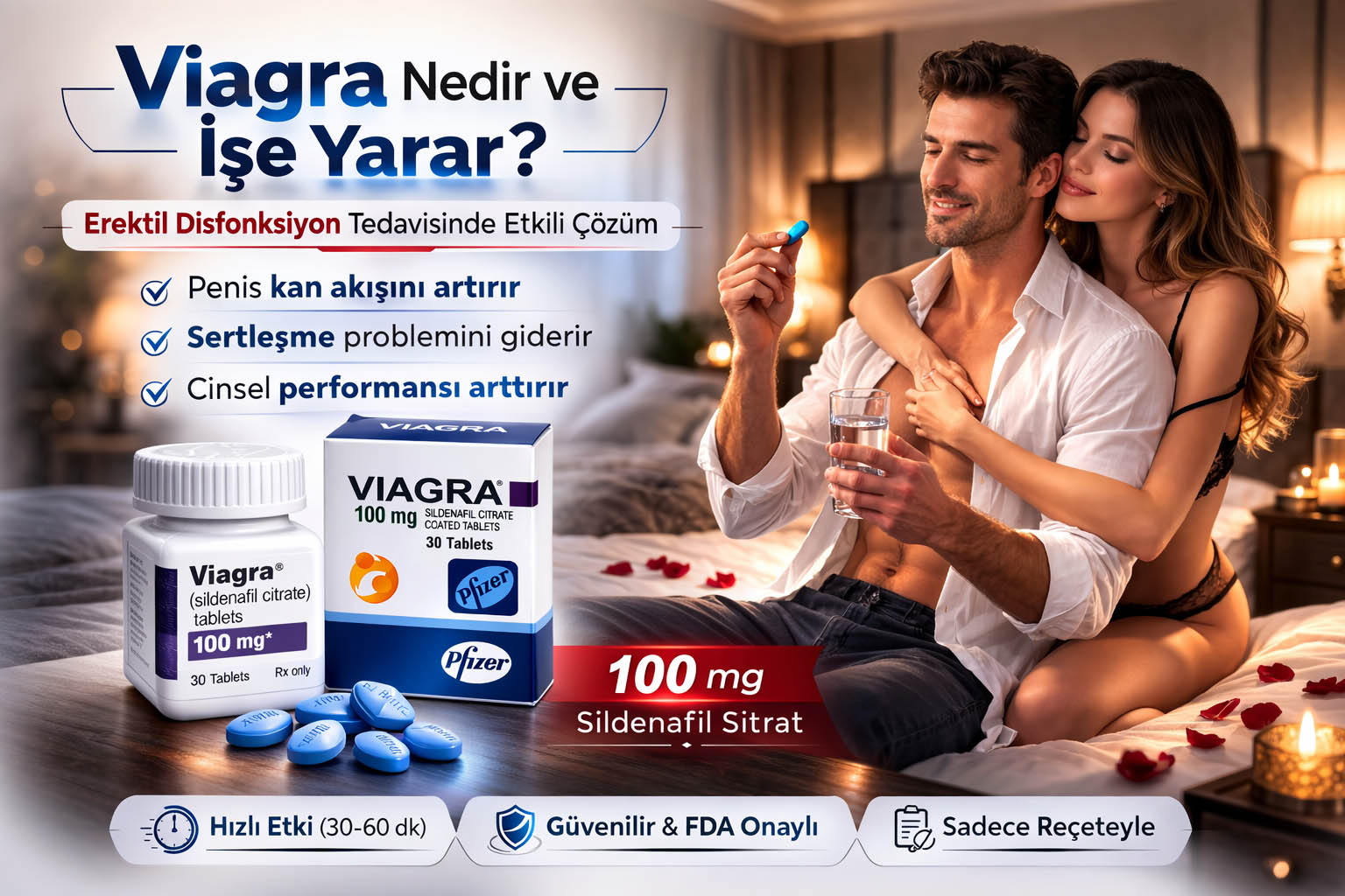 100 Mg Viagra 30 tablet kutu incelemesi