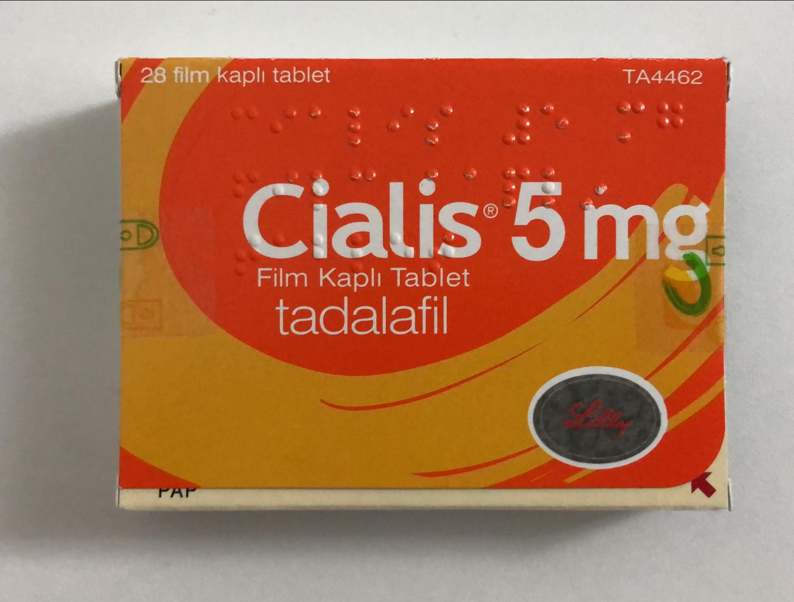 Cialis 5 Mg 28 Tablet Fiyatı Eczane Satışı